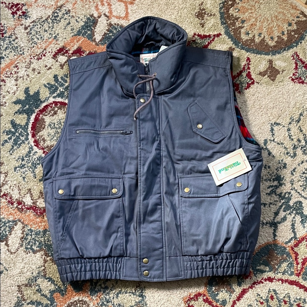 Vintage Trails End fleece lined vest